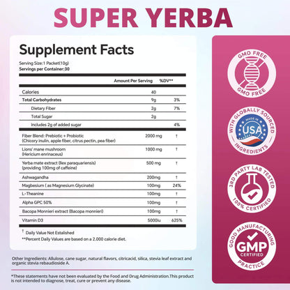 Super Yerba | Yerba Mate Instant Tea